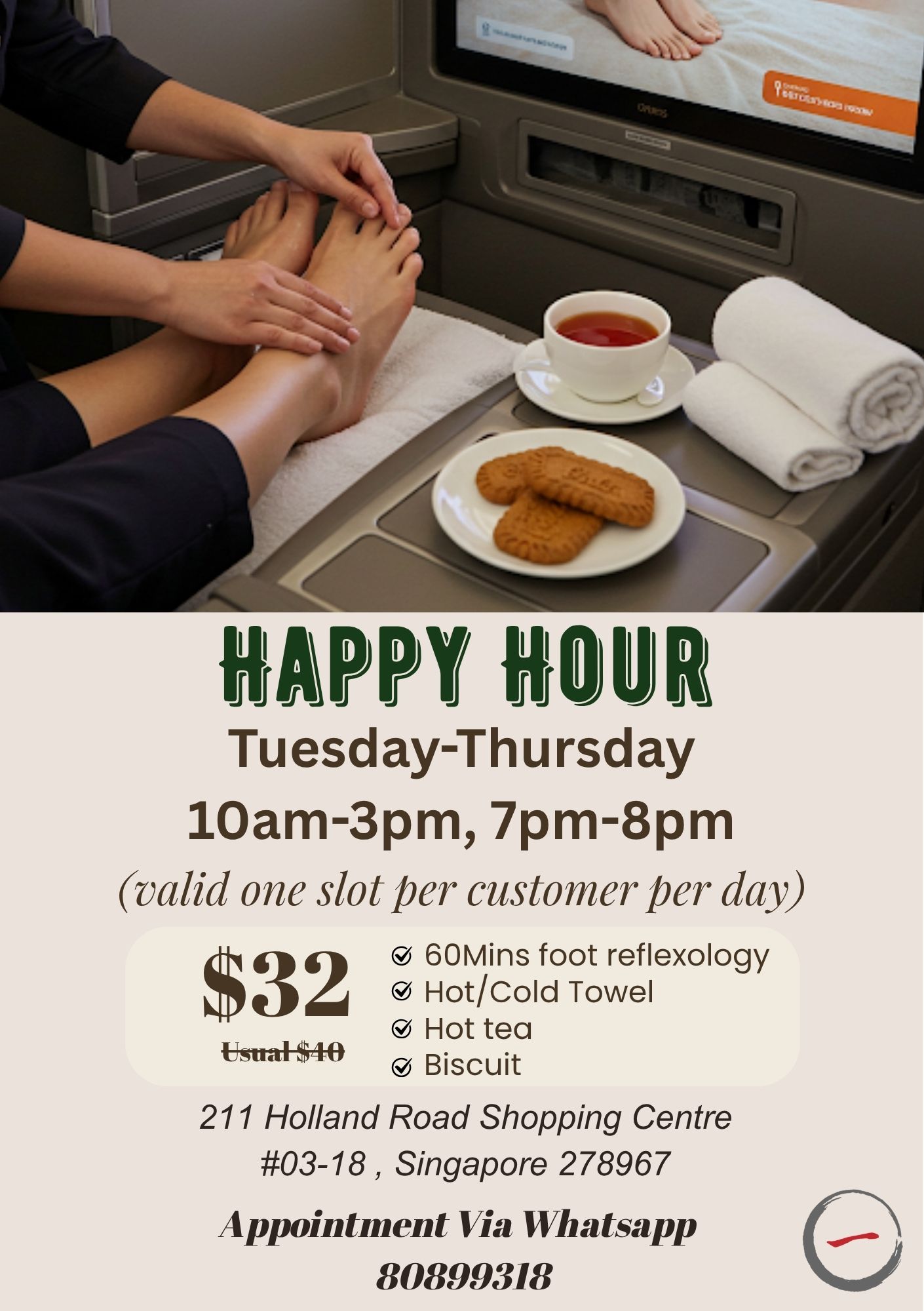 Happy Hour Promotion — Yi Oasis